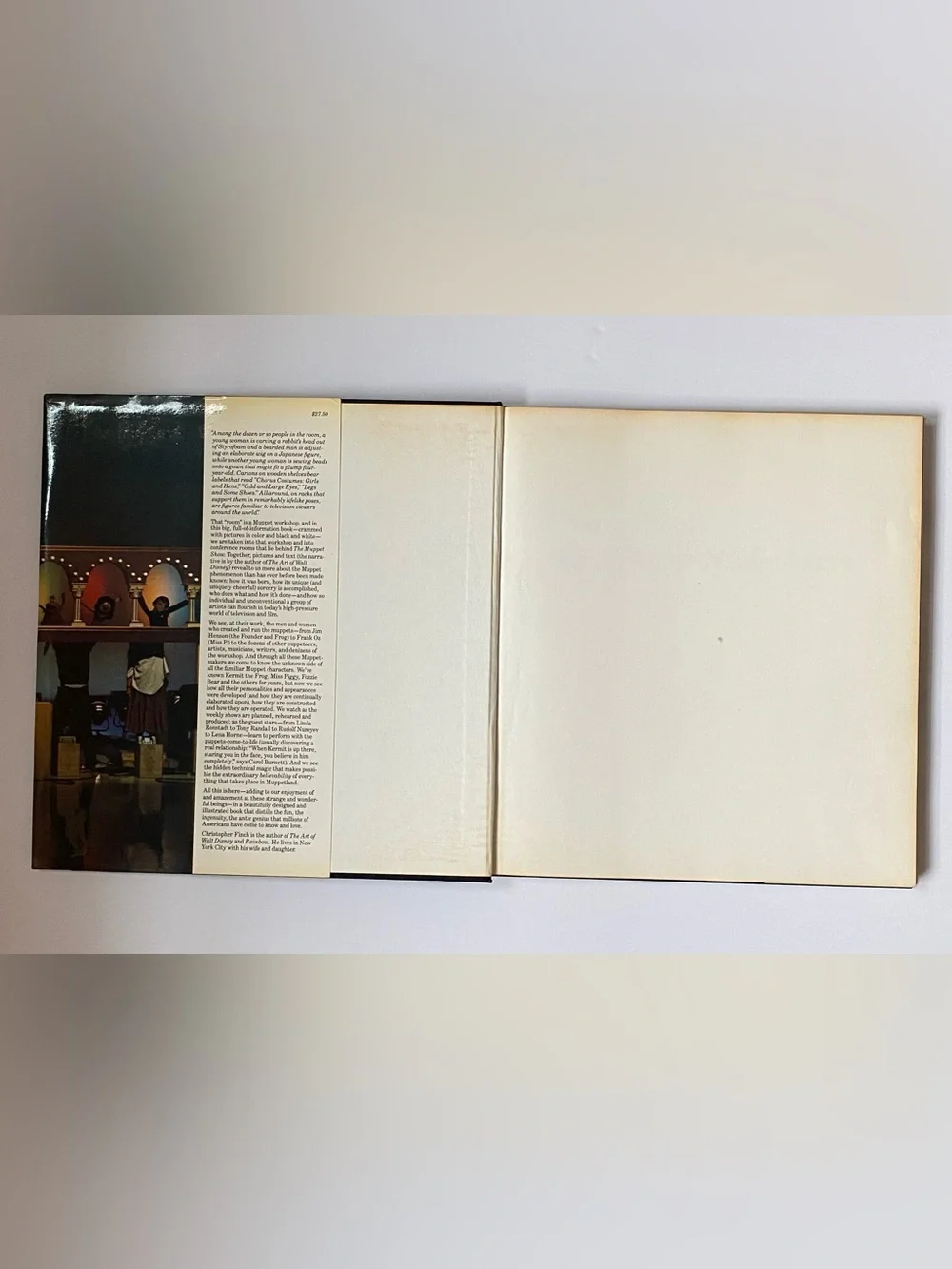 OF MUPPETS & MEN The Making of the Muppet Show By Christopher Finch ~1st Ed 1981